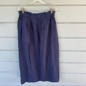 FLAX maxi skirt